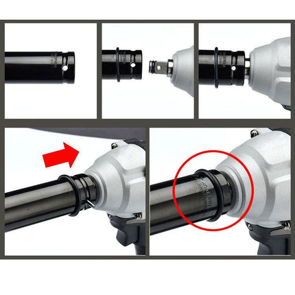 1/2" Cordless Impact Wrench Driver Brushless Rattle Gun For Makita 18V Battery.