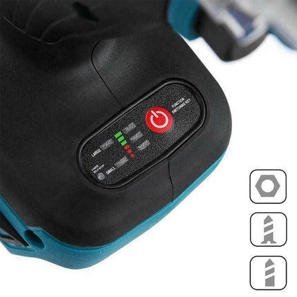 Cordless Electric Impact Wrench Brushless Rattle Gun 1/2" Driver +Large Battery.