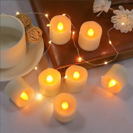 24PCS Flameless LED Tea Light Tealight Candle Wedding Decoration.