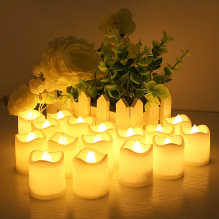 48PCS Flameless LED Tea Light Tealight Candle Wedding Decoration.