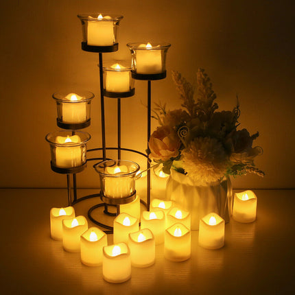 48PCS Flameless LED Tea Light Tealight Candle Wedding Decoration.