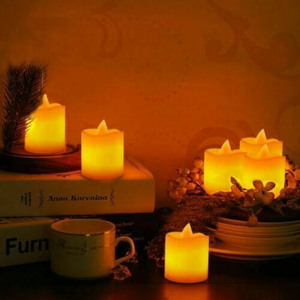 48PCS Flameless LED Tea Light Tealight Candle Wedding Decoration.