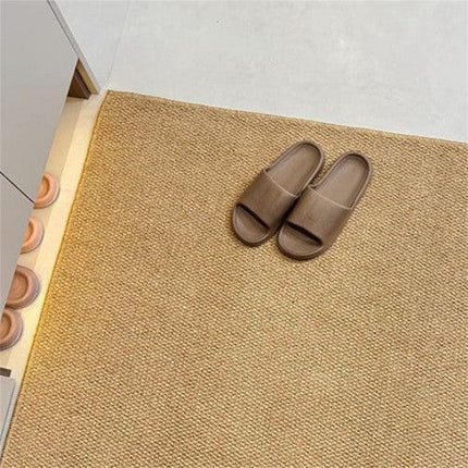Ordinary Entrance Door Carpet 120x80cm Sole Cleaning Mats Sand and Dust Removal Washable.