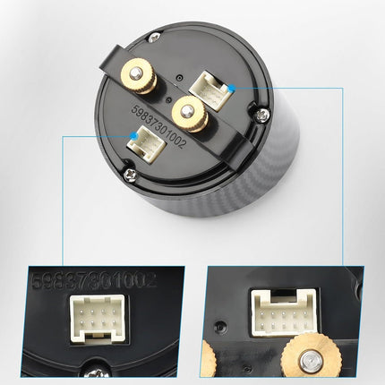 52mm AFR O2 UEGO Wideband Air Fuel Ratio Gauge Kit 30-0300 LSU 4.9 Probe Sensor.