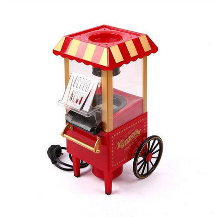Electric Home Popcorn Machine Classic Car Corn Popper Maker For Kid Gift.