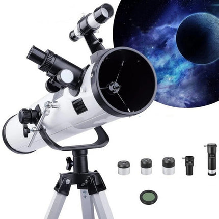 Pro Astronomical Telescope 114mm Aperture 875X Zoom HD High Resolution.