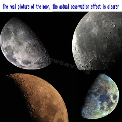 Pro Astronomical Telescope 114mm Aperture 875X Zoom HD High Resolution.