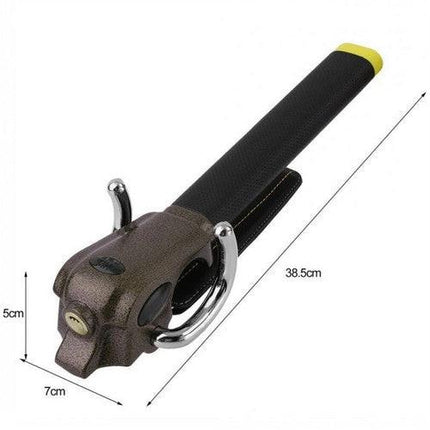 Car Steering Wheel Anti-theft Lock Foldable Anti-theft Security Car T-Lock.