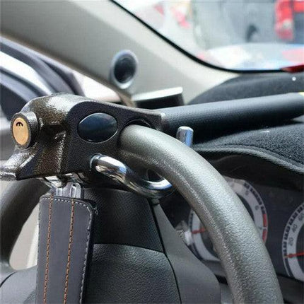 Car Steering Wheel Anti-theft Lock Foldable Anti-theft Security Car T-Lock.