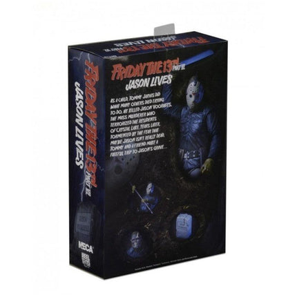 Friday The 13th Part VI Jason Lives Voorhees Action Figure Model 18cm.