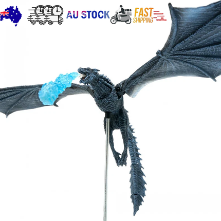 GAME OF THRONES Viserion Ice Dragon Action Figure Statue PVC Toys Boxed Gift.