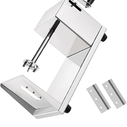 Potato Twister Tornado Slicer Cutter Stainless Steel Vegetable Spiral Machine.