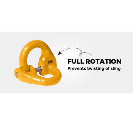 8/10mm Hammerlock +Eye Sling Hook Safety Chain Caravan Trailer connecting Extend.