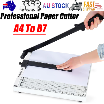 Professional Heavy Duty A4 To B7 Paper Cutter Guillotine Trimmer Home Office.