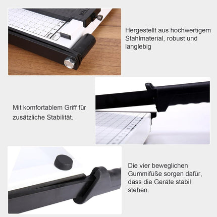 Professional Heavy Duty A4 To B7 Paper Cutter Guillotine Trimmer Home Office.