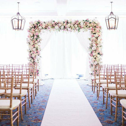 10X1.2M White Carpet Aisle Runner Wedding Party Event Decoration Mats Rugs.