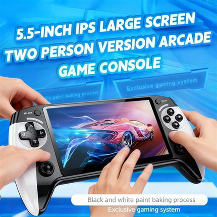 Handheld X9 Retro Game Console 5.5 Inch IPS Screen,Video Games,30000+ Games.