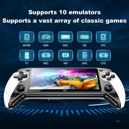 Handheld X9 Retro Game Console 5.5 Inch IPS Screen,Video Games,30000+ Games.