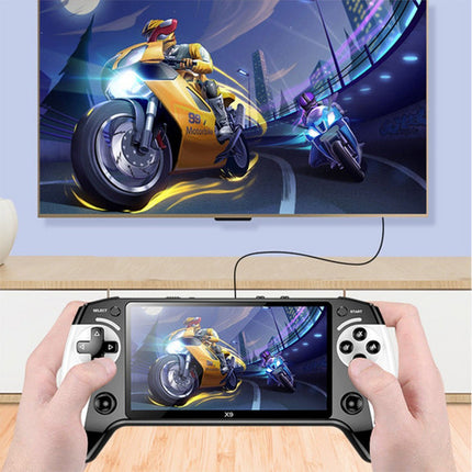 Handheld X9 Retro Game Console 5.5 Inch IPS Screen,Video Games,30000+ Games.
