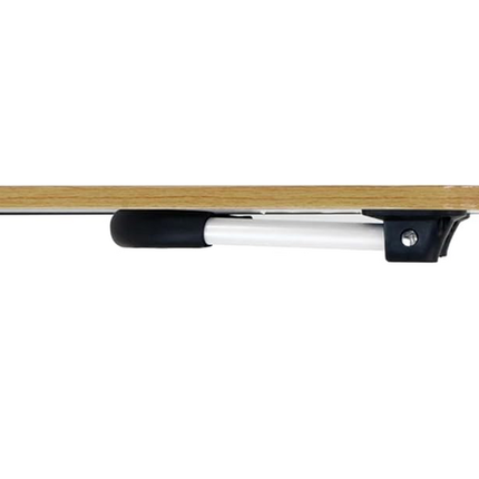 Wood Laptop Stand Table Foldable Desk Computer Study Bed Adjustable Cup Slot Tray.