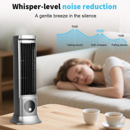 Air Conditioner Fans Portable Cooling Ace with 3 Speeds Tower Fan Quiet Desk.