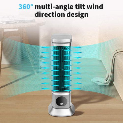 Air Conditioner Fans Portable Cooling Ace with 3 Speeds Tower Fan Quiet Desk.