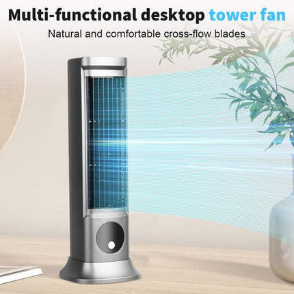 Air Conditioner Fans Portable Cooling Ace with 3 Speeds Tower Fan Quiet Desk.