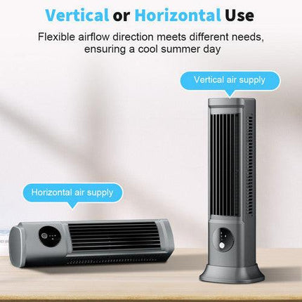 Air Conditioner Fans Portable Cooling Ace with 3 Speeds Tower Fan Quiet Desk.