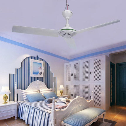 12V Ceiling Fan Portable Solar Power 3 Blade 0.7AMP Caravan Camping Outdoor.