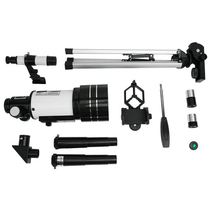Astronomical Telescope 150x With Tripod Phone Adapter Monocular Moon Observation.