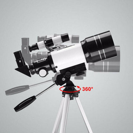 Astronomical Telescope 150x With Tripod Phone Adapter Monocular Moon Observation.