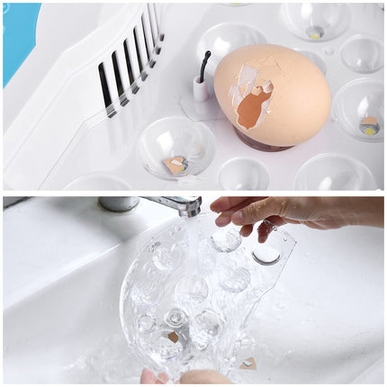 9 Egg Incubator Semi-Automatic Digital Temperature Chicken Duck Eggs Poultry.