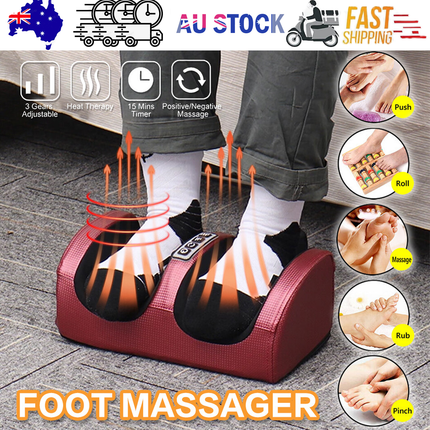 Electric Foot Massager Muscle Pain Relief Leg Calf Massage Kneading Machine AU.