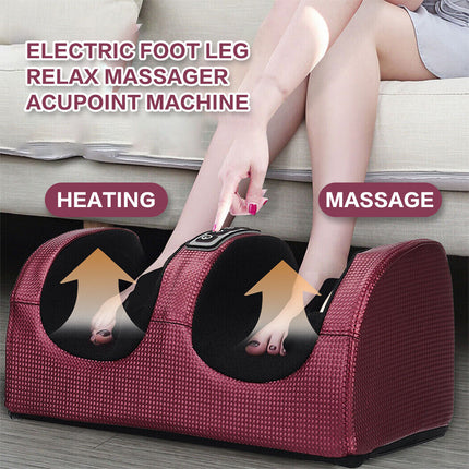 Electric Foot Massager Muscle Pain Relief Leg Calf Massage Kneading Machine AU.