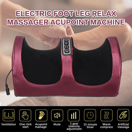 Electric Foot Massager Muscle Pain Relief Leg Calf Massage Kneading Machine AU.