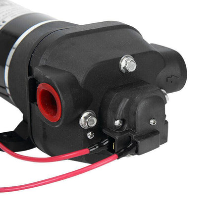 12V Water Pump 17LPM High Pressure Self-Priming for Caravan Camping Boat Marine.