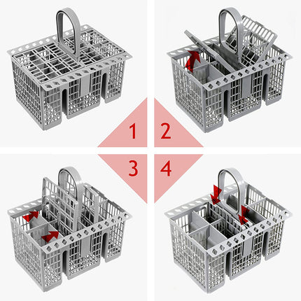 Universal Dishwasher Cutlery Basket Cage Storage for Ariston Hotpoint Indesit AU.