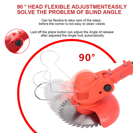 Whipper Snipper Mower Cordless Grass Trimmer Lawn Cutter Battery Brushcutter.