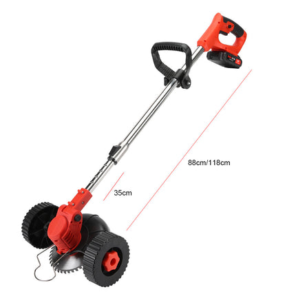 Whipper Snipper Mower Cordless Grass Trimmer Lawn Cutter Battery Brushcutter.