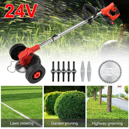 Whipper Snipper Mower Cordless Grass Trimmer Lawn Cutter Battery Brushcutter.