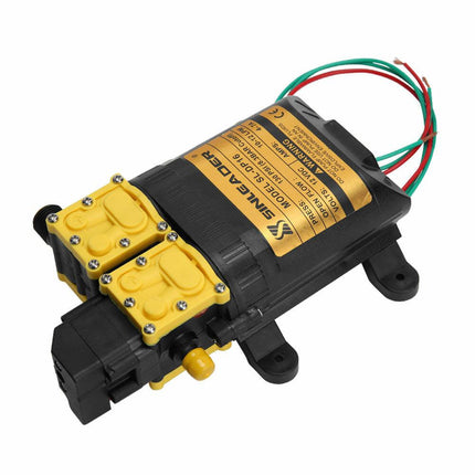 12LPM Caravan 12V Water Pump 130PSI High Pressure Self-Priming Camping Boat Farm.