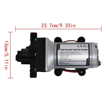 12v Replace SHURflo 4009 Water Pump & Twist on Filter for Caravan Boat Marine AU.