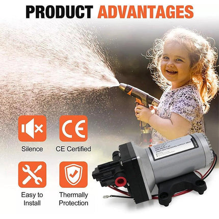 12v Replace SHURflo 4009 Water Pump & Twist on Filter for Caravan Boat Marine AU.