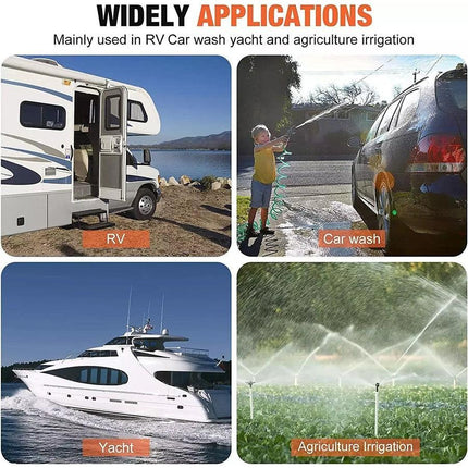 12v Replace SHURflo 4009 Water Pump & Twist on Filter for Caravan Boat Marine AU.