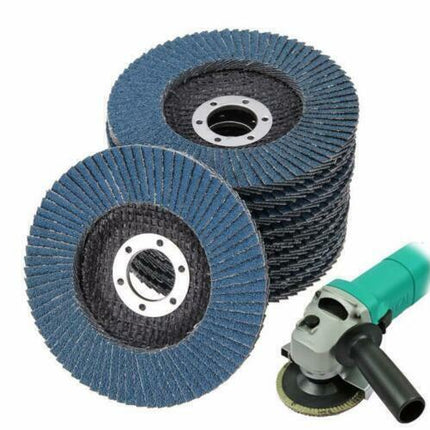 20 PCS 40 Grit Grinding Wheel 5'' 125MM Angle Grinder Flap Sanding Disc AU.
