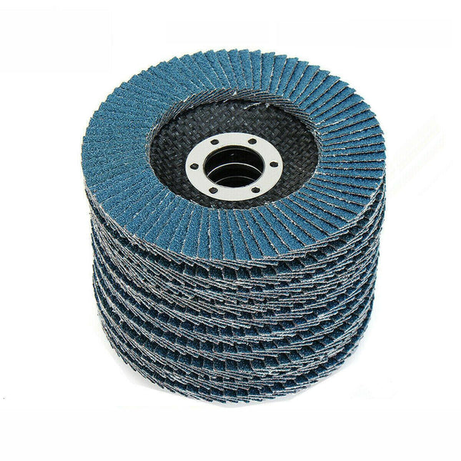 20PCS 5" 125MM Angle Grinder Flap Sanding Disc 120 Grit Grinding Wheel.