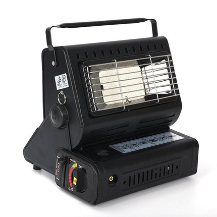 Portable Butane Gas Heater Camping Camp Tent Outdoor Hiking Camper Survival Black.