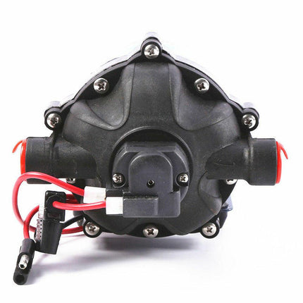 6.6GPM Washdown Pump Kit 12V Wash Pump w/ Hose Nozzle For Caravan RV Marine Boat.
