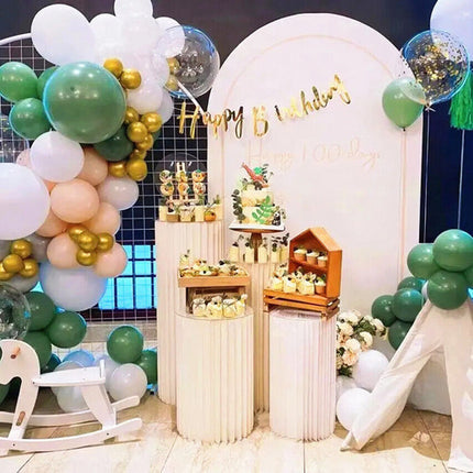4 Hard Carboard Display Stand Round Plinth Cylinder Pedestal Wedding Flower.