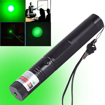 990Miles Rechargeable Green Laser Pointer Pen Light Astronomy Visible Beam Lazer.